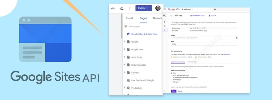 Google Sites API Assignment Help