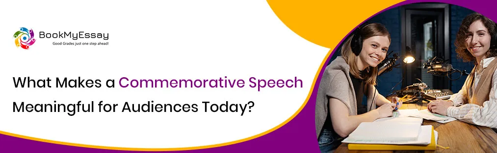 commemorative speech topics writing guidance