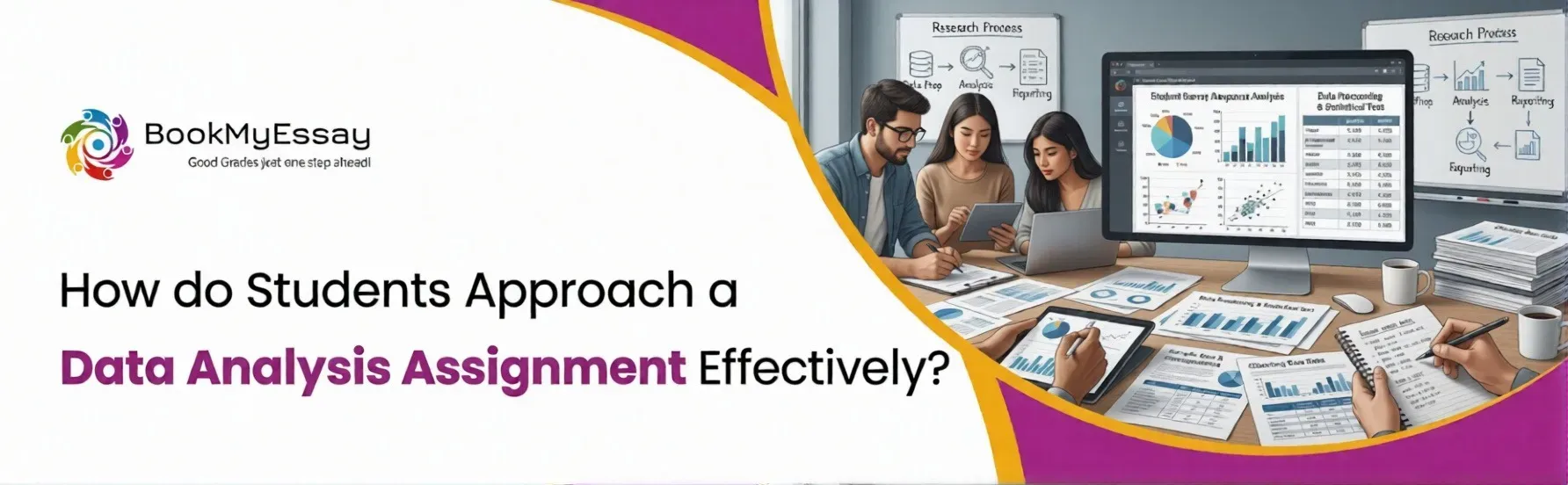 How Do Students Approach a Data Analysis Assignment Effectively?
