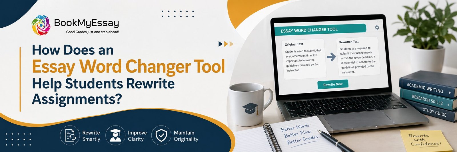 How Does an Essay Word Changer Tool Help Students Rewrite Assignments?