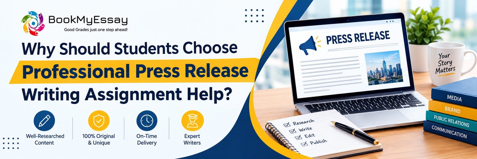 Why Should Students Choose Professional Press Release Writing Assignment Help ?
